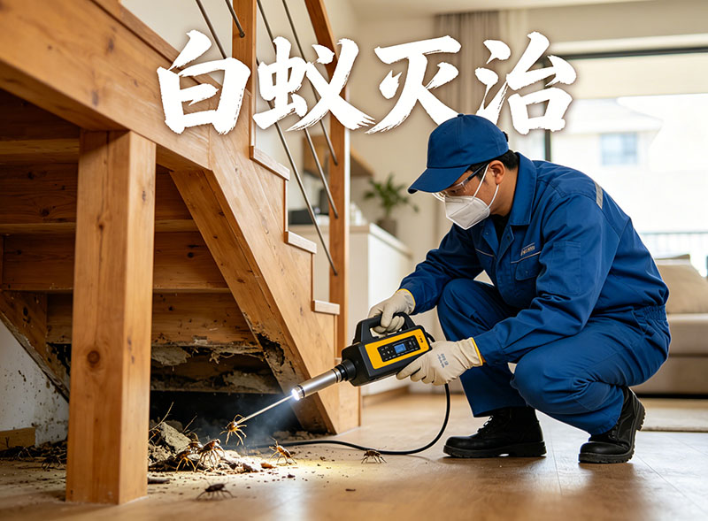钟楼白蚁灭治服务｜专业消杀，筑牢建筑安全防线