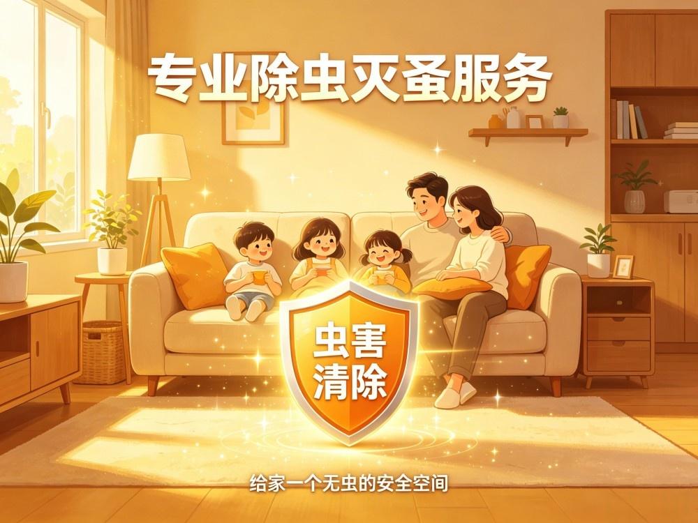 钟楼除虫灭蚤｜专业跳蚤消杀、虫害清除服务，彻底根除蚤类虫害